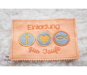 ITH Postkarten - Einladung Taufe